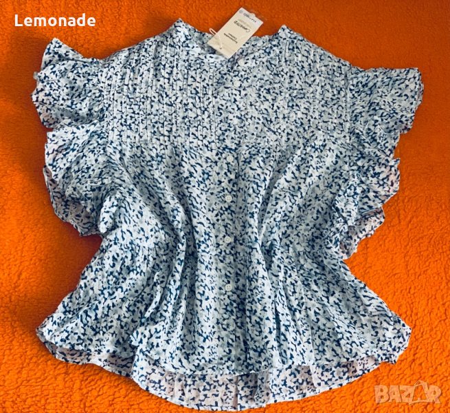 Нова дамска блуза органичен памук Манго, снимка 1