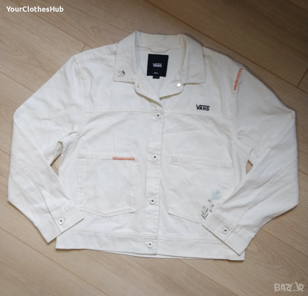 Vans S size Дамско преходно яке Book It Micro Ditsy Floral, снимка 1