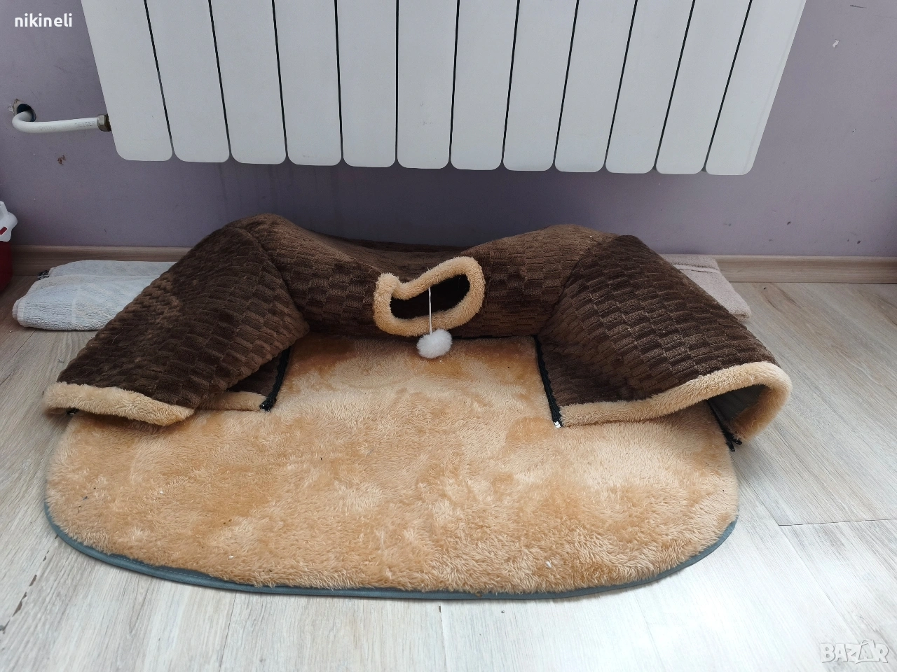 Котешко легло-тунел, снимка 1