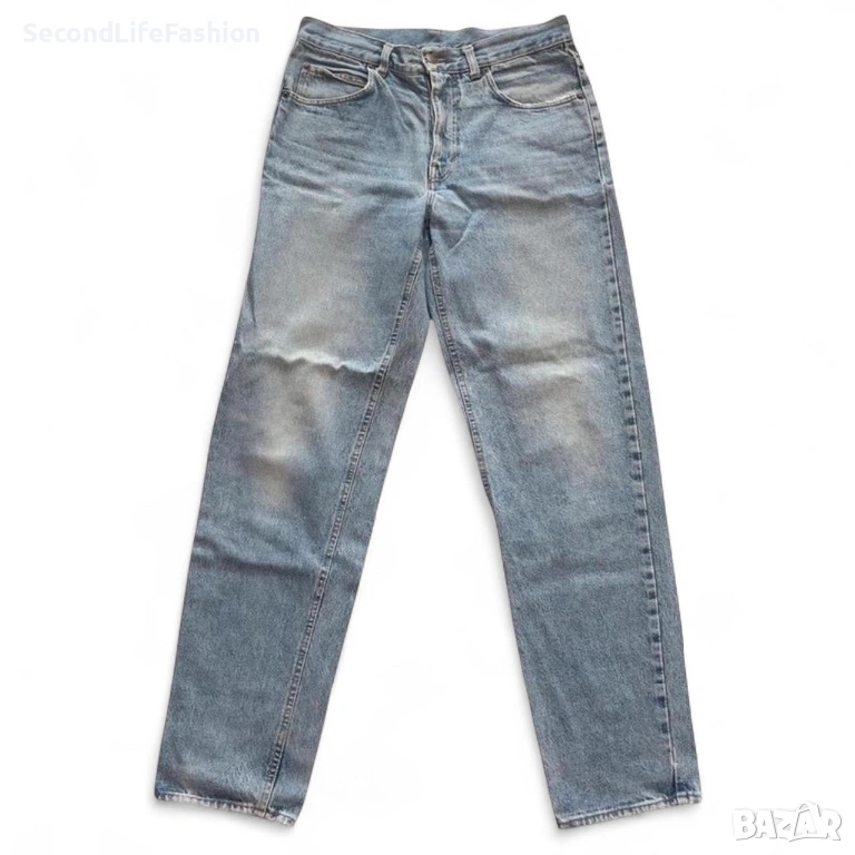 Винтидж дънки United Colors of Benetton с висока талия, размер 48, 80-те, снимка 1