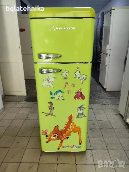 ретро хладилник с фризер, снимка 1