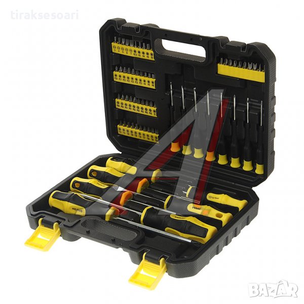 Комплект отверки, инструменти 65 части – WMC TOOLS, снимка 1