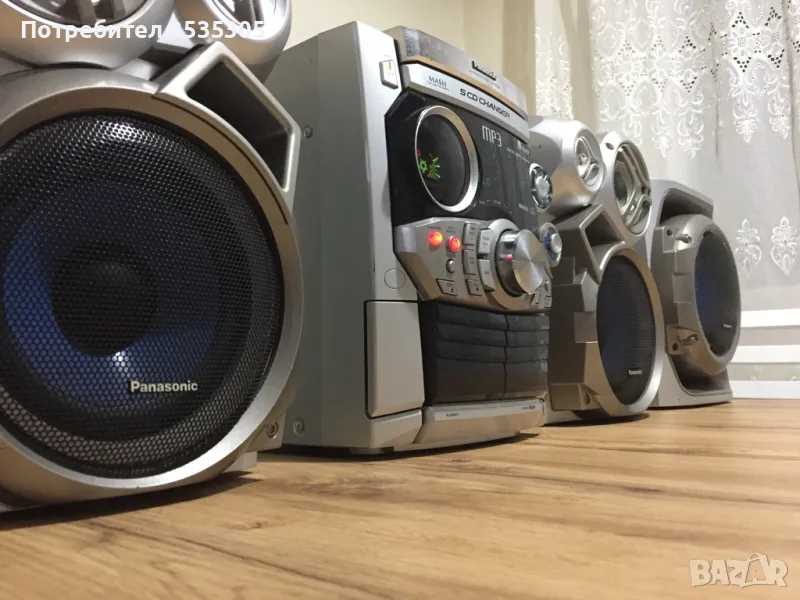 Уредба Panasonic ak-520  има и вход за оптичен кабел , снимка 1