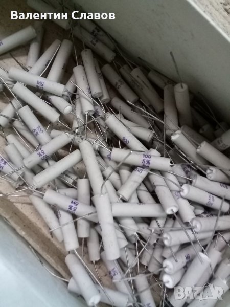 Съпротивление 100 ома 5 вата, снимка 1