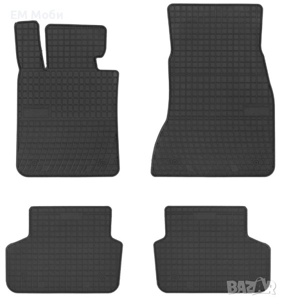 Комплект 4бр. Гумени стелки Frogum за BMW 5 G30/G31 2018+, снимка 1