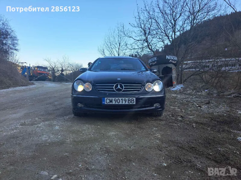 МЕРЦЕДЕС CLK500 бензин , снимка 1