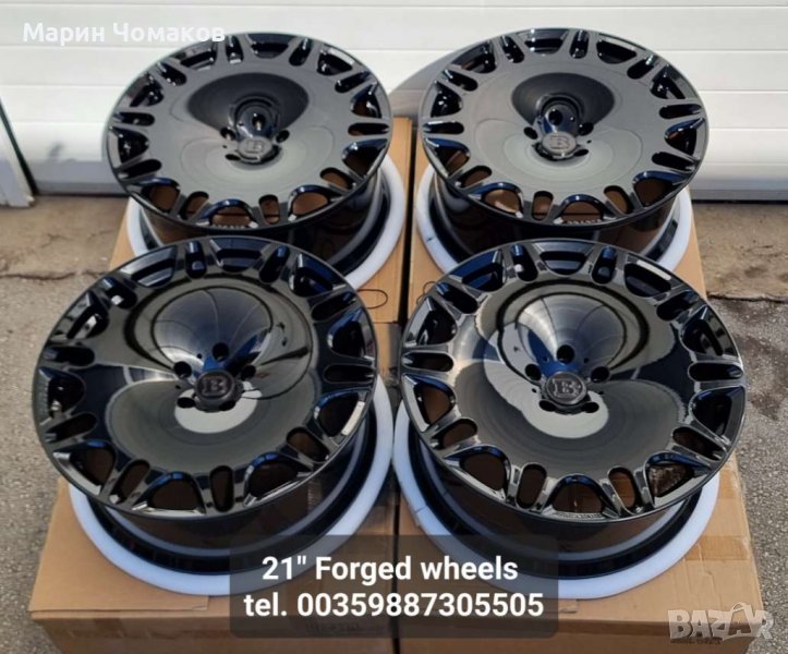 21 " Ковани джанти Monoblock M Mercedes S-W222 W223,Coupe C217, снимка 1