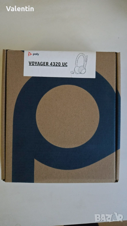 Poly - Voyager 4320 UC Headset (Слушалки), снимка 1