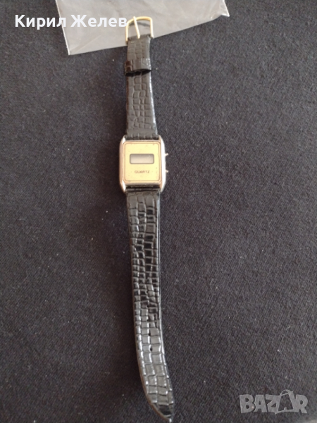 Ретро модел дамски часовник от соца много красив с кожена каишка за колекция Арт - 26783, снимка 1