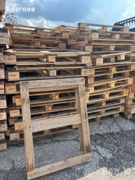 Палети с размери 120/90 см., снимка 1