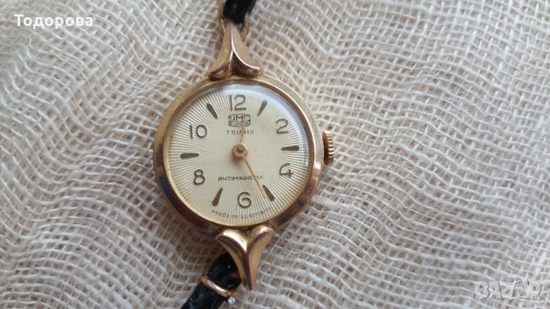Позлатен немски дамски часовник, снимка 1