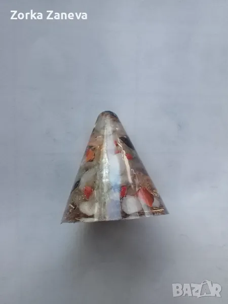  Оргонит конус Диаметър-2,5 см,височина-3 см., снимка 1