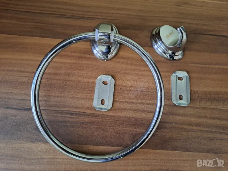 Аксесоари за баня, закачалка и ринг за кърпа , снимка 1