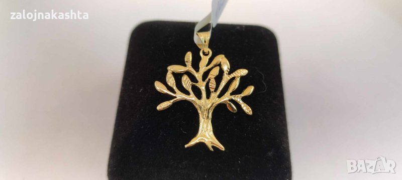 Нова Златна висулка дървото на живота-1,81гр/14кр, снимка 1