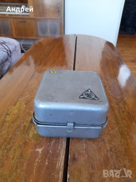 Стар туристически бензинов котлон,примус, снимка 1