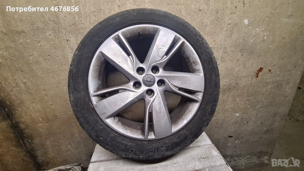Джанти с гуми Opel Astra J 1.4T 140HP LPG, снимка 1