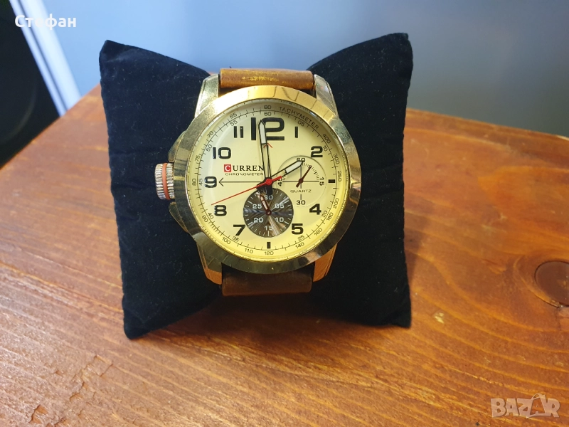 Мъжки ръчен часовник CURREN 8182B В перфектно техническо и много добро визуално състояние., снимка 1