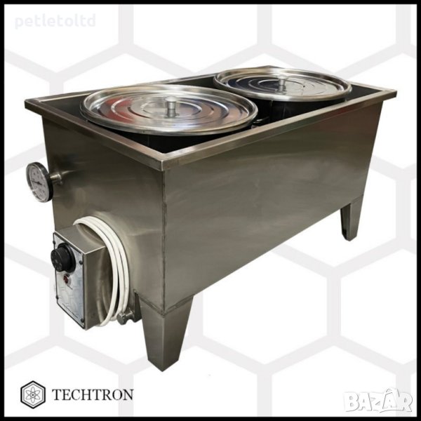 Декристализатор за пчелен мед TECHTRON - за 2 тенекии, снимка 1