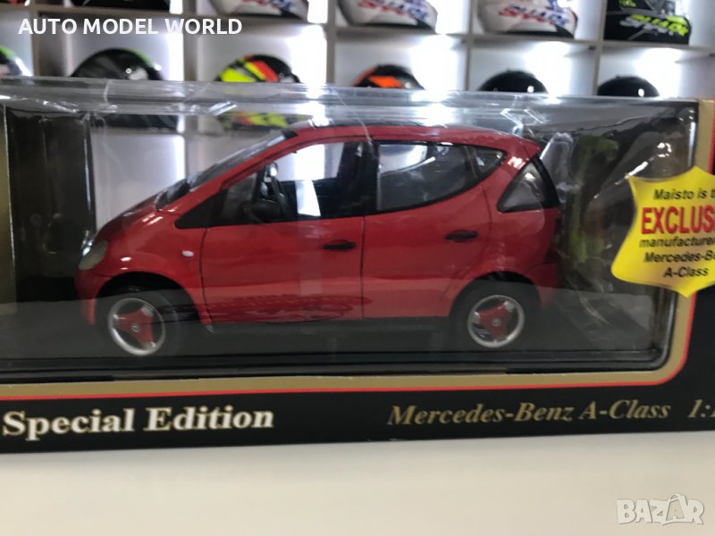 Нова метална колекционерска количка MERCEDES A CLASS 1:18 мащаб, снимка 1