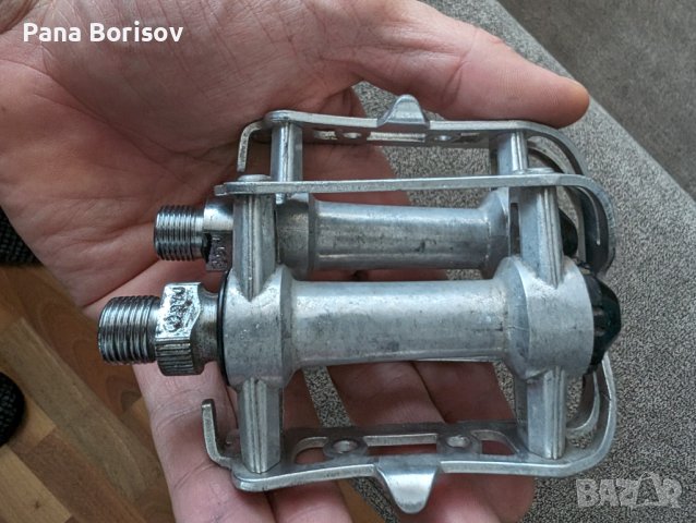 Ретро Шосейни Японски Педали Kyokuto Pro Vci II, снимка 6 - Части за велосипеди - 43801369