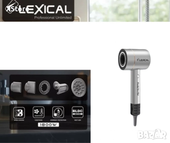 Сешоар за коса, Lexical