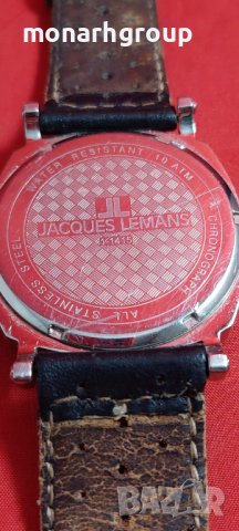 Часовник Jacques Lemans Herrenarmbanduhr Lugano 1 1415 , снимка 8 - Мъжки - 39716192