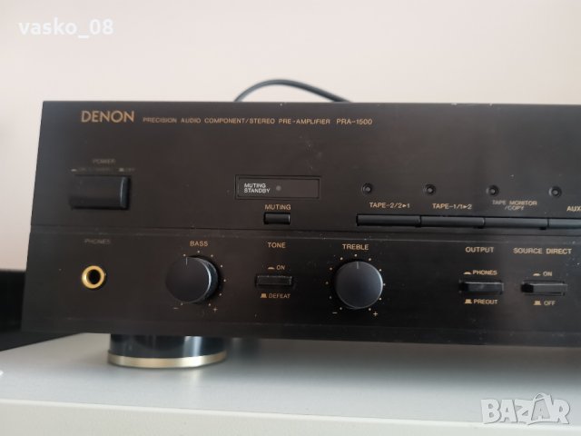 Denon pra 1500, снимка 3 - Ресийвъри, усилватели, смесителни пултове - 35262596