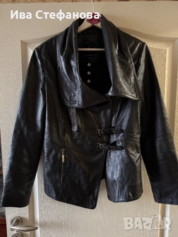 Ново дамско кожено  яке 100 % естествена кожа , снимка 9 - Якета - 48933413