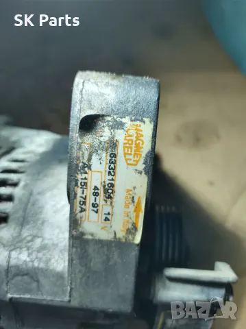 Алтернатор / генератор за Фият Пунто / Fiat Punto 1,2 1995-1998, снимка 4 - Части - 49822363