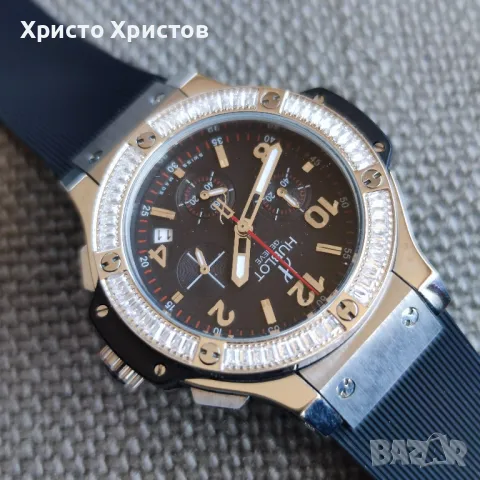 Дамски луксозен часовник HUBLOT Big Bang , снимка 2 - Дамски - 49081974
