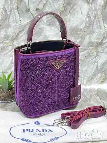 чанти с камъни prada , снимка 18 - Чанти - 50745496