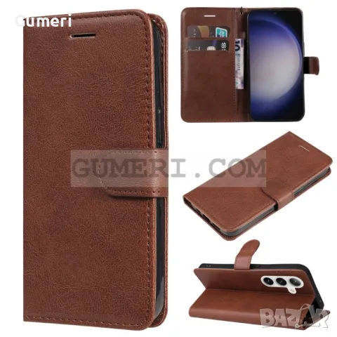 Samsung Galaxy S25 Тефтер Стойка, снимка 3 - Калъфи, кейсове - 49220909