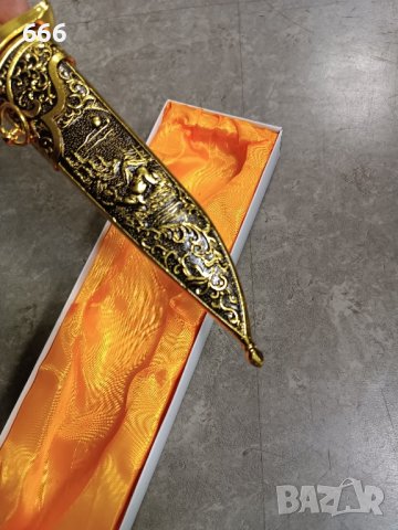 сувенирен кинжал нож елен, снимка 10 - Декорация за дома - 43492735