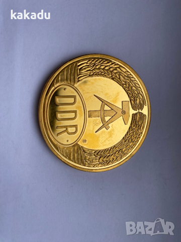 Рядък медал с банкнота - Гьоте, 1975 ГДР, снимка 4 - Нумизматика и бонистика - 44910728