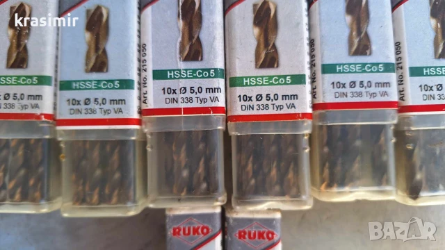 свредла ф6, снимка 2 - Други инструменти - 43395663