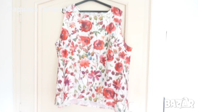 Дамска лятна блуза - немска 3XL, снимка 1