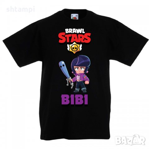 Детска тениска Bibi Brawl Stars, снимка 1 - Детски тениски и потници - 32919628