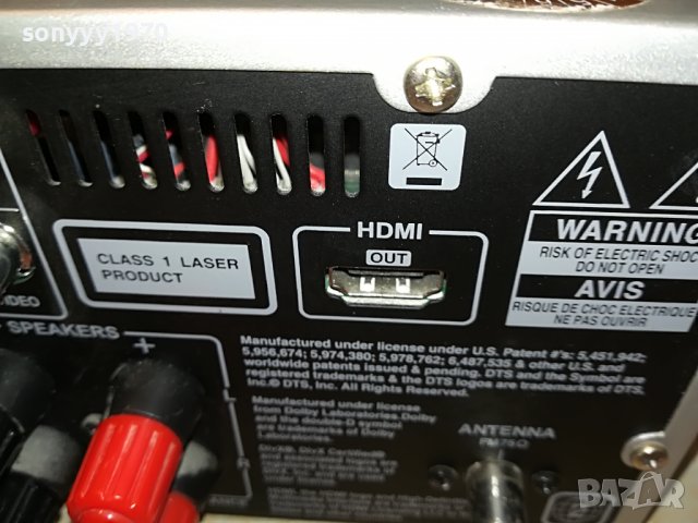 ONKYO RECEIVER-SWISS 2605222027, снимка 10 - Ресийвъри, усилватели, смесителни пултове - 36886201