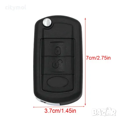 Кутийка  за ключ с 3 бутона, изкачащо острие за Land Rover Range Rover Sport, Discovery, Vogue ​, снимка 3 - Аксесоари и консумативи - 50284005