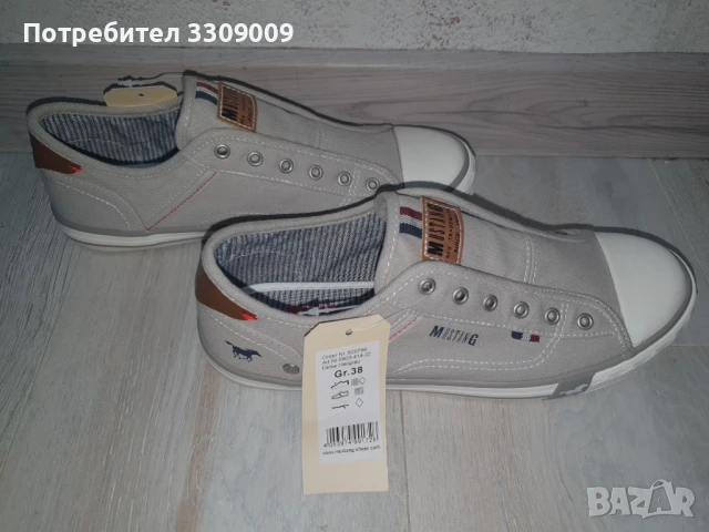 Детски кецове Mustang , снимка 2 - Детски маратонки - 51010485