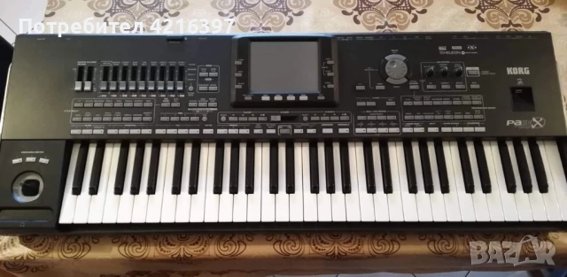 Продавам клавир KORG PA 3x със истинската информация на Муси. , снимка 1