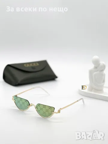 Gucci Слънчеви Очила С UV400 Защита С ПОДАРЪК🎁 Калъф Гучи - Налични Различни Цветове Код D2280, снимка 5 - Слънчеви и диоптрични очила - 49517089