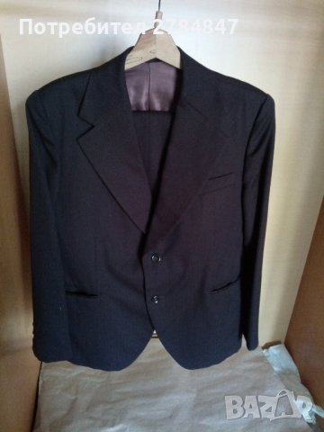 Мъжки костюм кафяв от соца, снимка 17 - Костюми - 42977606