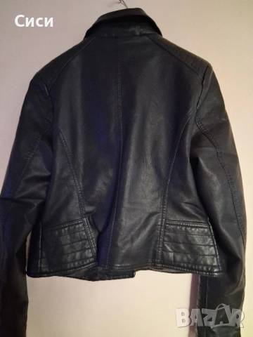 Кожено яке , снимка 3 - Якета - 52142375