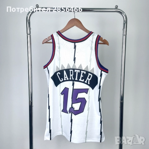 Мъжки потник Mitchell & Ness Vince Carter Toronto Raptors seasons 1998/99 размер XL, снимка 2 - Тениски - 51972573
