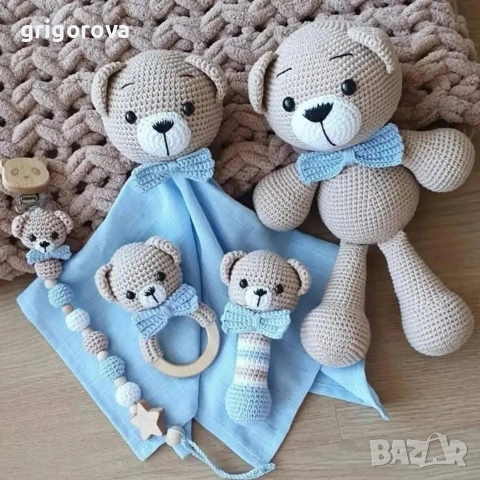 Комплект от 5 плетени играчки, снимка 2 - Дрънкалки и чесалки - 53526264