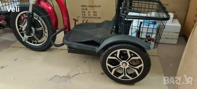 Електрическа триколка нов модел Н-1 750W, снимка 15 - Мотоциклети и мототехника - 35365030