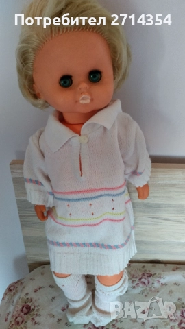 Стара кукла, снимка 5 - Кукли - 51607343