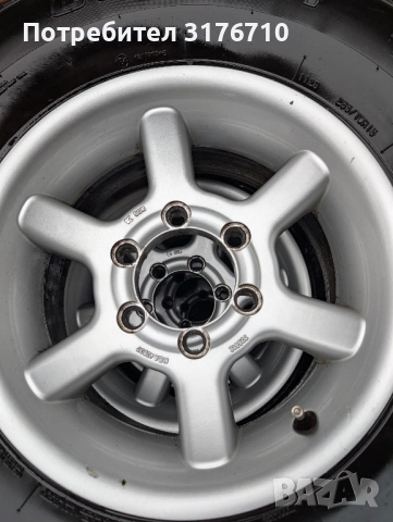 Комплект 5 бр зимни гуми с джанти за Мицубиши., снимка 2 - Гуми и джанти - 52331423