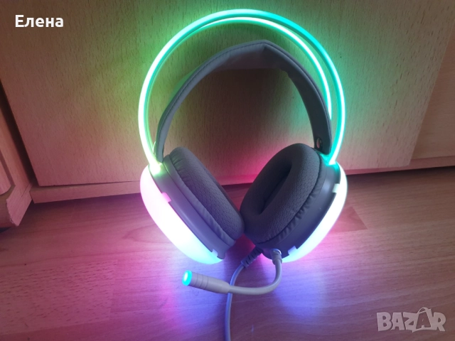 Гейминг слушалки White Shark - FIREFLY, бели, снимка 6 - Слушалки и портативни колонки - 51780283